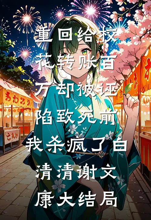 重回给校花转账百万却被诬陷致死前，我杀疯了白清清谢文康大结局