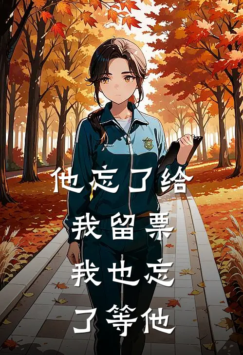 他忘了给我留票，我也忘了等他