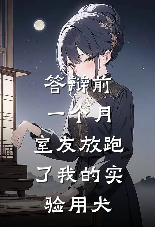 答辩前一个月，室友放跑了我的实验用犬