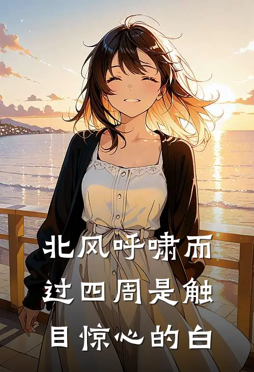 北风呼啸而过四周是触目惊心的白