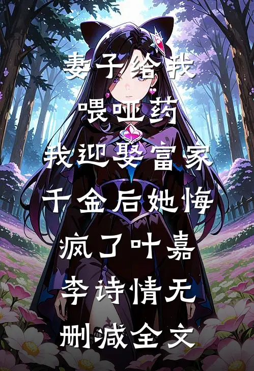妻子给我喂哑药，我迎娶富家千金后她悔疯了叶嘉李诗情无删减全文