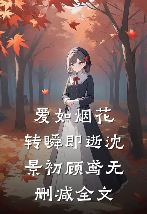 爱如烟花，转瞬即逝沈景初顾鸢无删减全文
