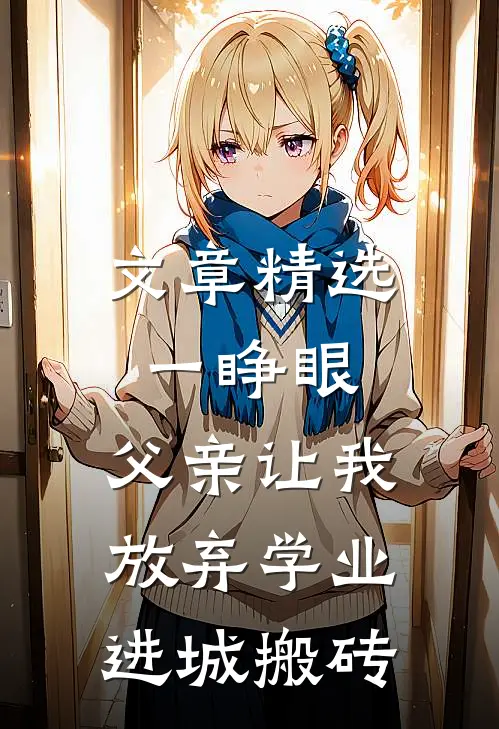 文章精选一睁眼，父亲让我放弃学业进城搬砖