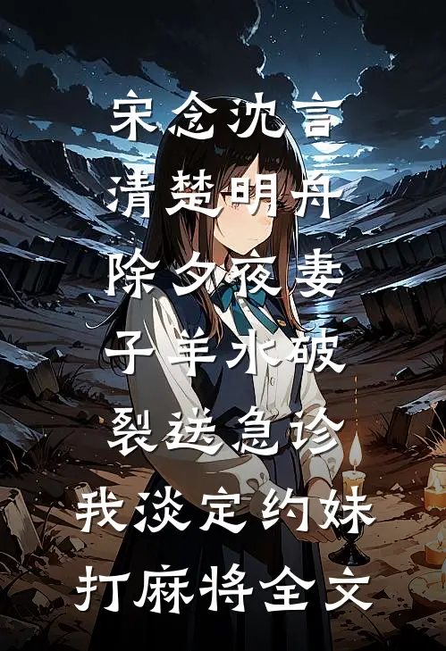 宋念沈言清楚明舟:除夕夜妻子羊水破裂送急诊，我淡定约妹打麻将全文