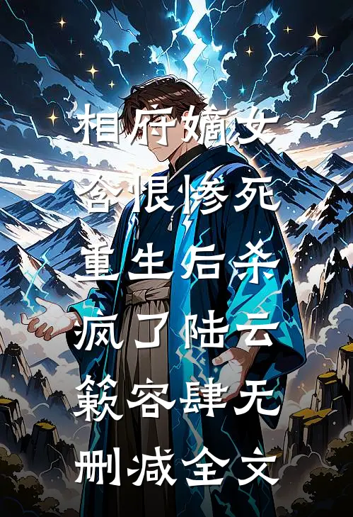相府嫡女含恨惨死，重生后杀疯了陆云簌容肆无删减全文