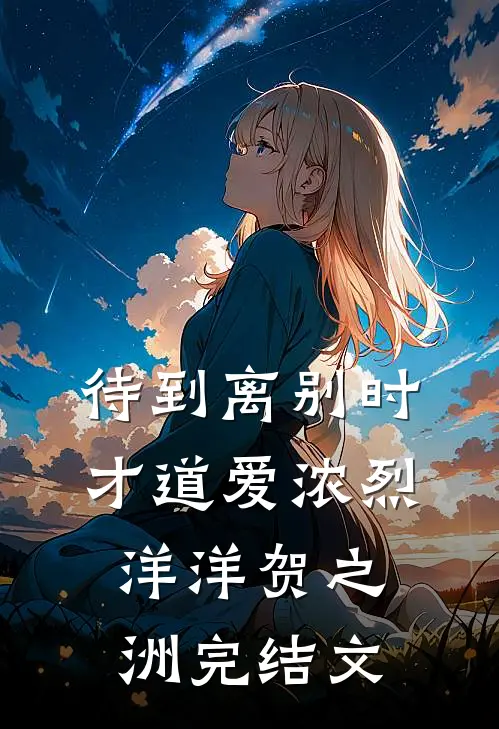 待到离别时，才道爱浓烈洋洋贺之洲完结文
