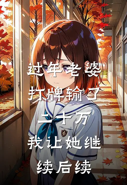 过年老婆打牌输了二十万，我让她继续后续