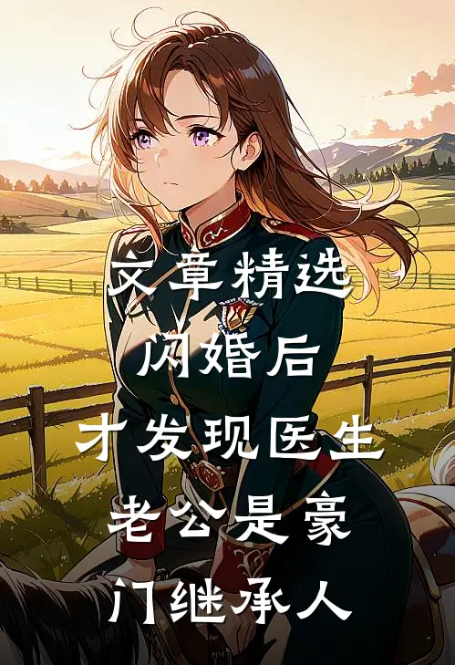 文章精选闪婚后,才发现医生老公是豪门继承人