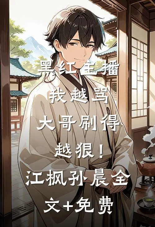 黑红主播：我越骂，大哥刷得越狠！江枫孙晨全文+免费