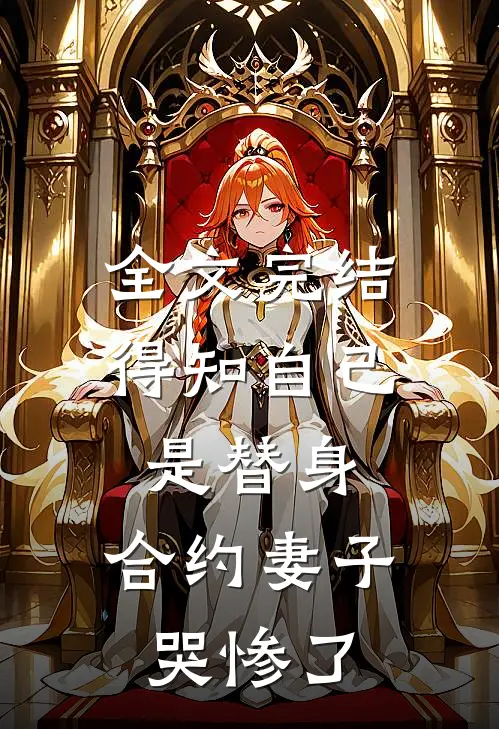 全文完结得知自己是替身，合约妻子哭惨了
