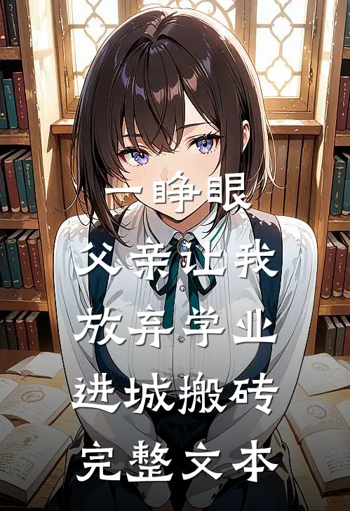 一睁眼，父亲让我放弃学业进城搬砖完整文本