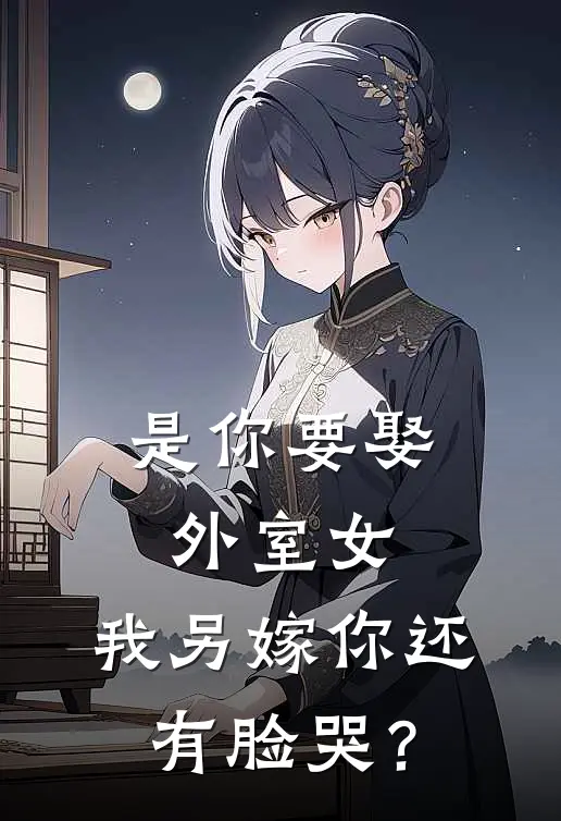 是你要娶外室女，我另嫁你还有脸哭？