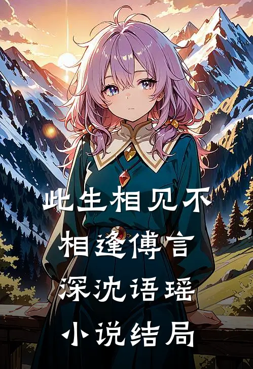 此生相见不相逢傅言深沈语瑶小说结局
