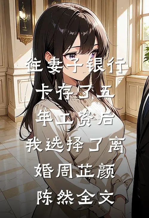 往妻子银行卡存了五年工资后，我选择了离婚周芷颜陈然全文