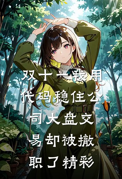 双十一我用代码稳住公司大盘交易却被撤职了精彩