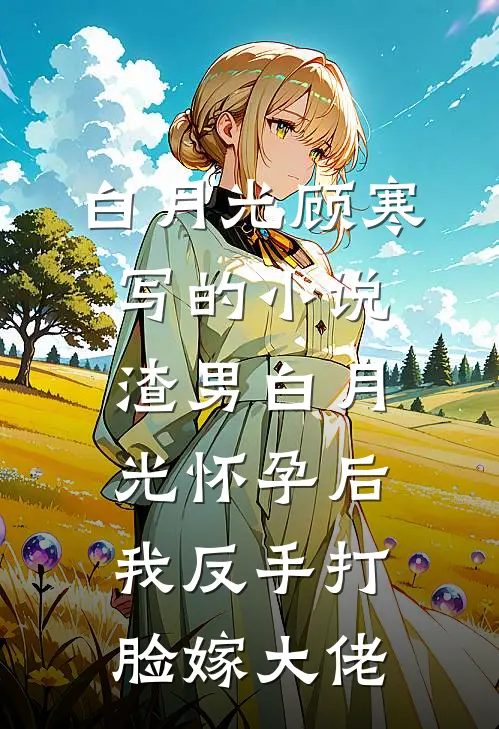 白月光顾寒写的小说渣男白月光怀孕后，我反手打脸嫁大佬