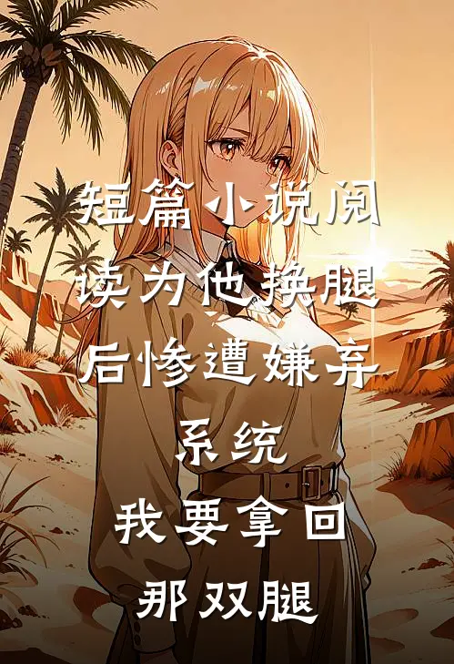 短篇小说阅读为他换腿后惨遭嫌弃，系统，我要拿回那双腿