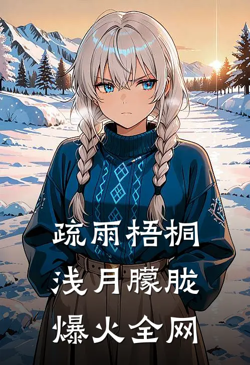 疏雨梧桐浅月朦胧爆火全网