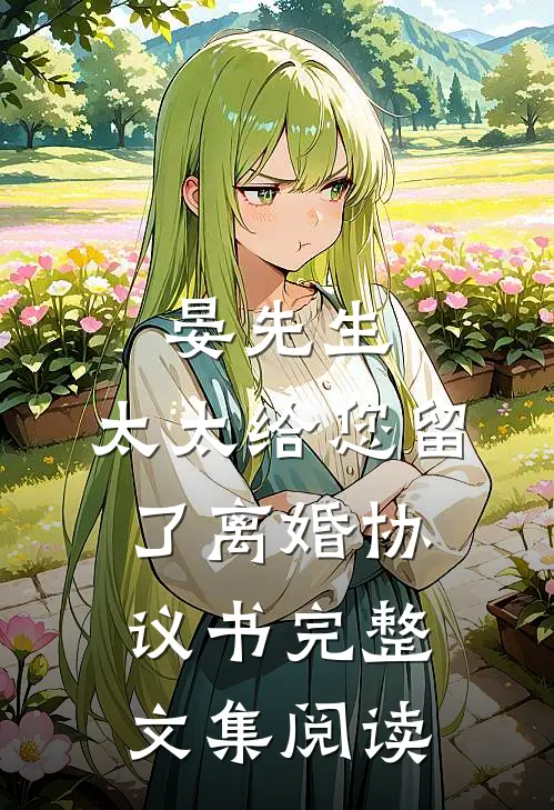 晏先生，太太给您留了离婚协议书完整文集阅读