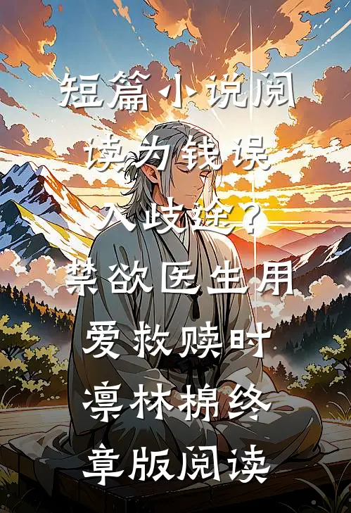 短篇小说阅读为钱误入歧途？禁欲医生用爱救赎时凛林棉终章版阅读