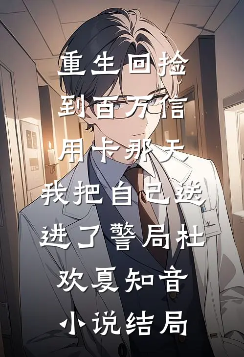 重生回捡到百万信用卡那天，我把自己送进了警局杜欢夏知音小说结局